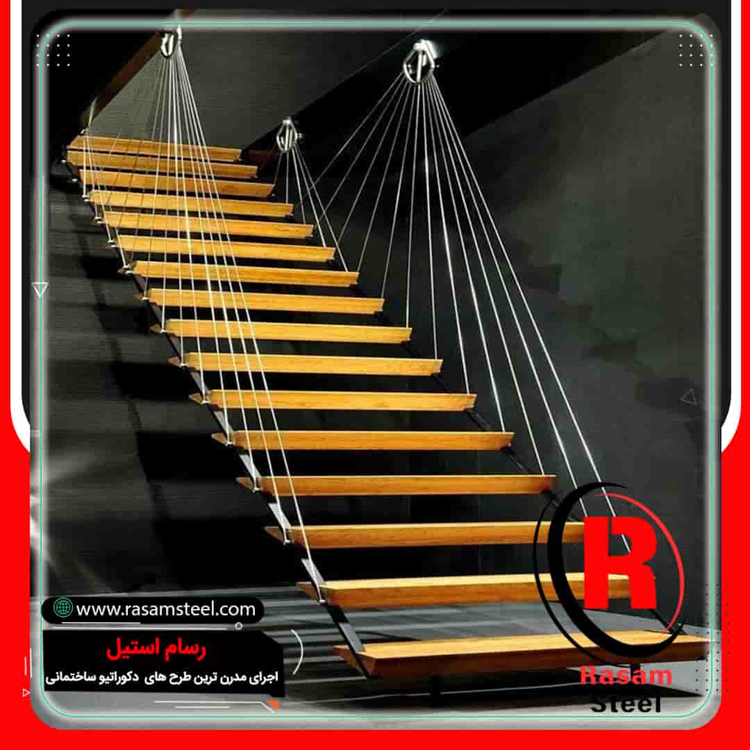 قیمت نرده کابلی عمودی
