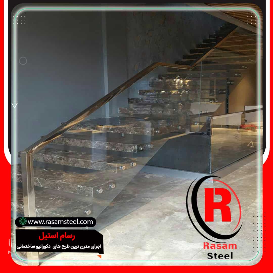 راه پله دوبلکس مدرن و شیک