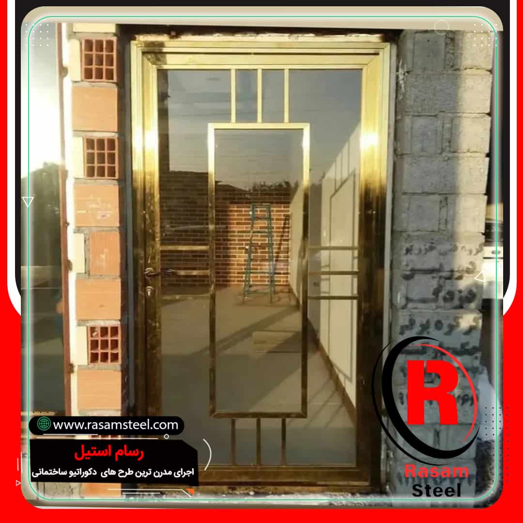 ساخت درب مغازه استیل شمال