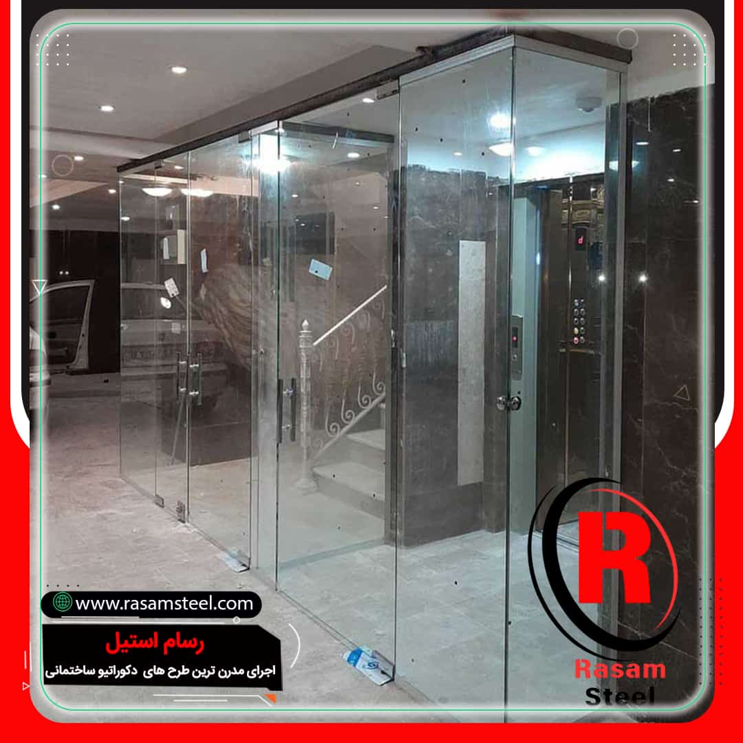 نصب و اجرای درب شیشه دودبند ضد حریق