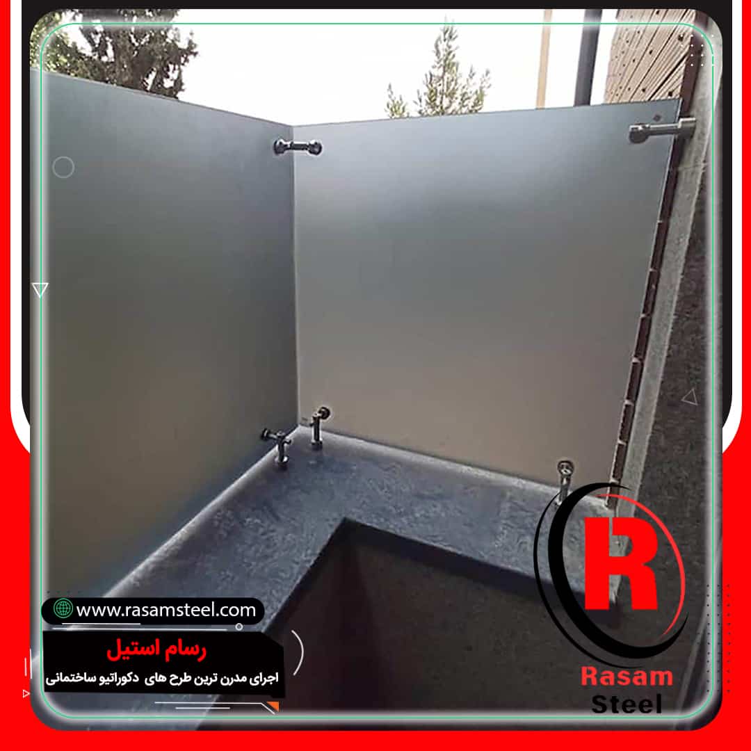 فروش اتصالات نرده شیشه ای بالکن
