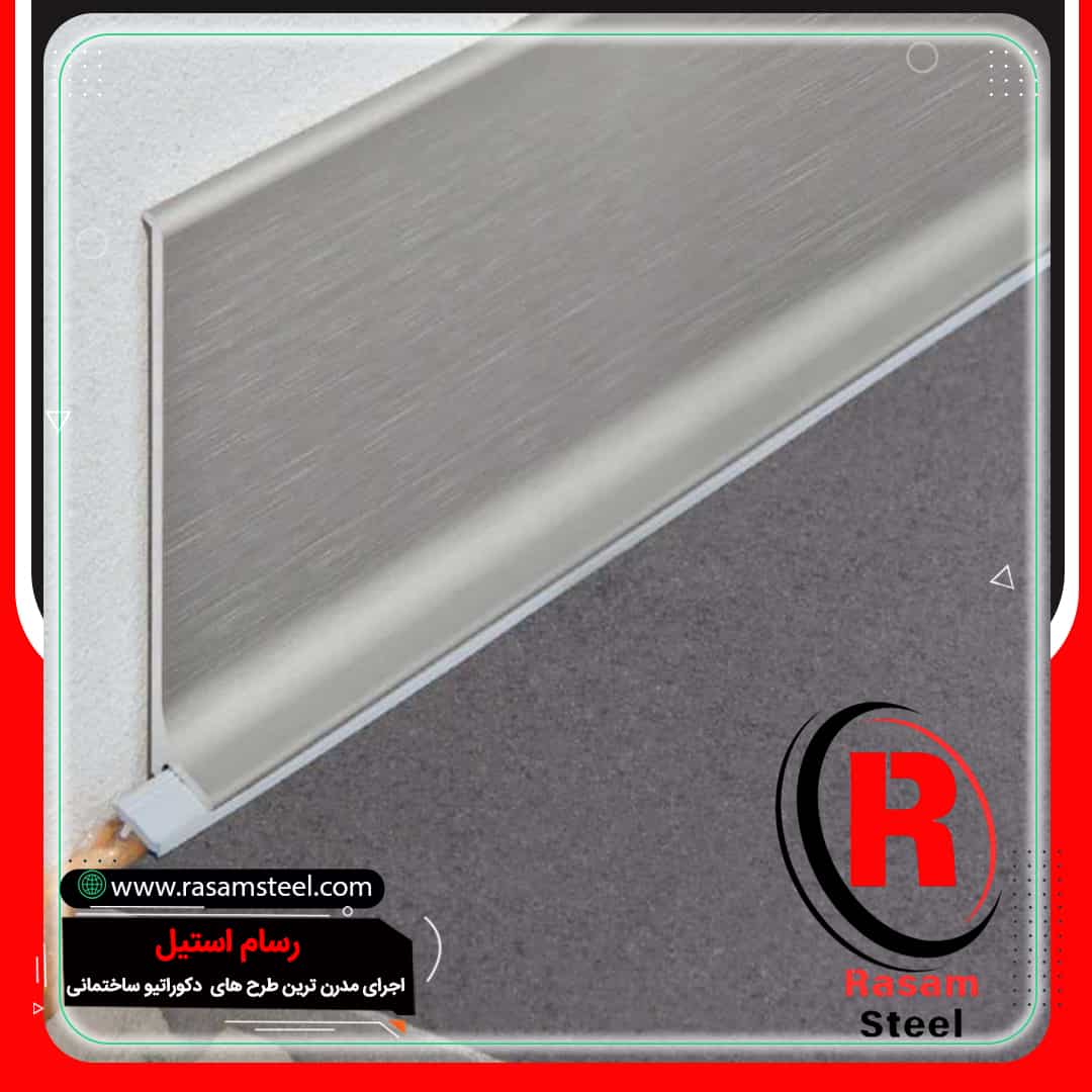 قیمت ساخت قرنیز استیل خشدار
