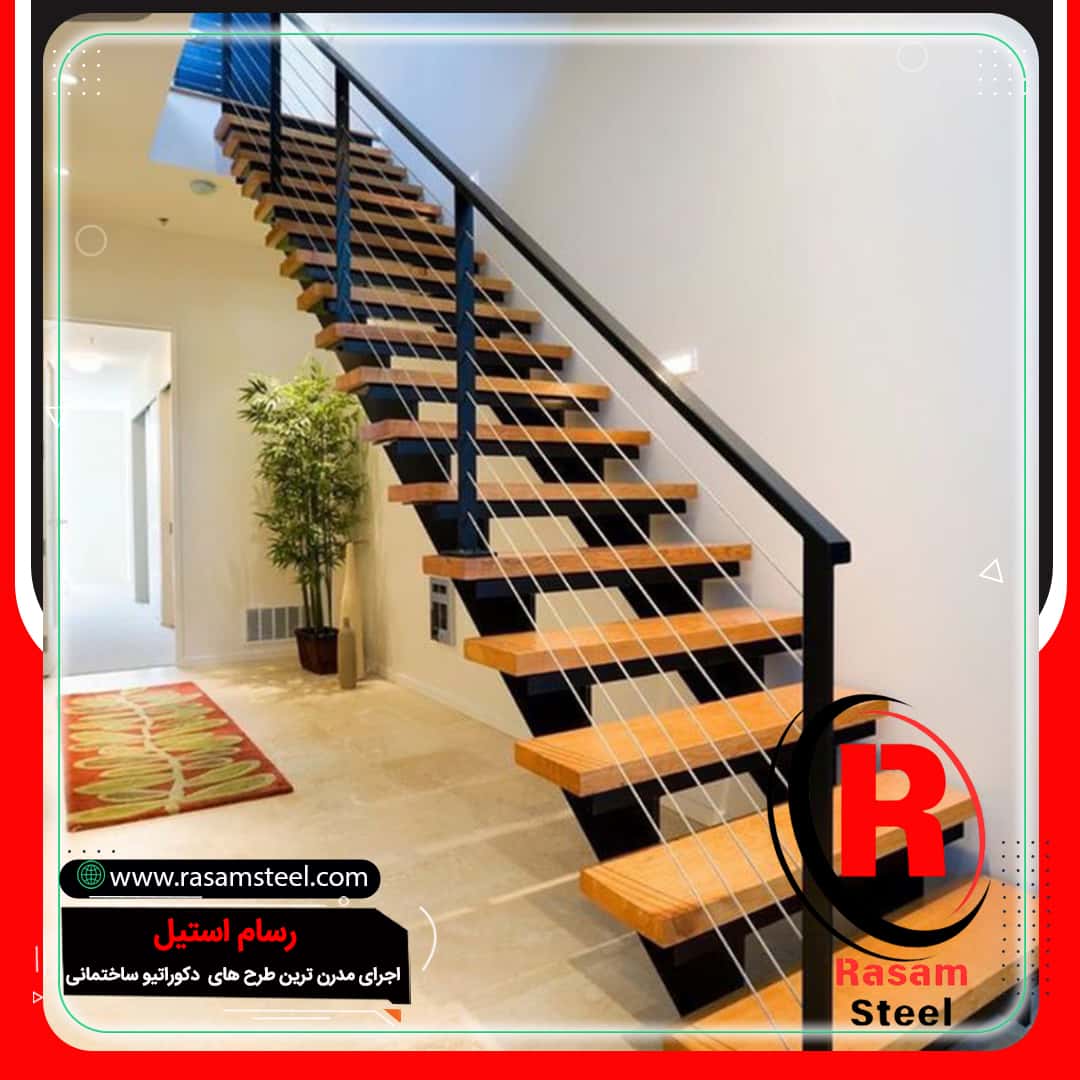 اجرای نرده کابلی سیم‌بکسلی