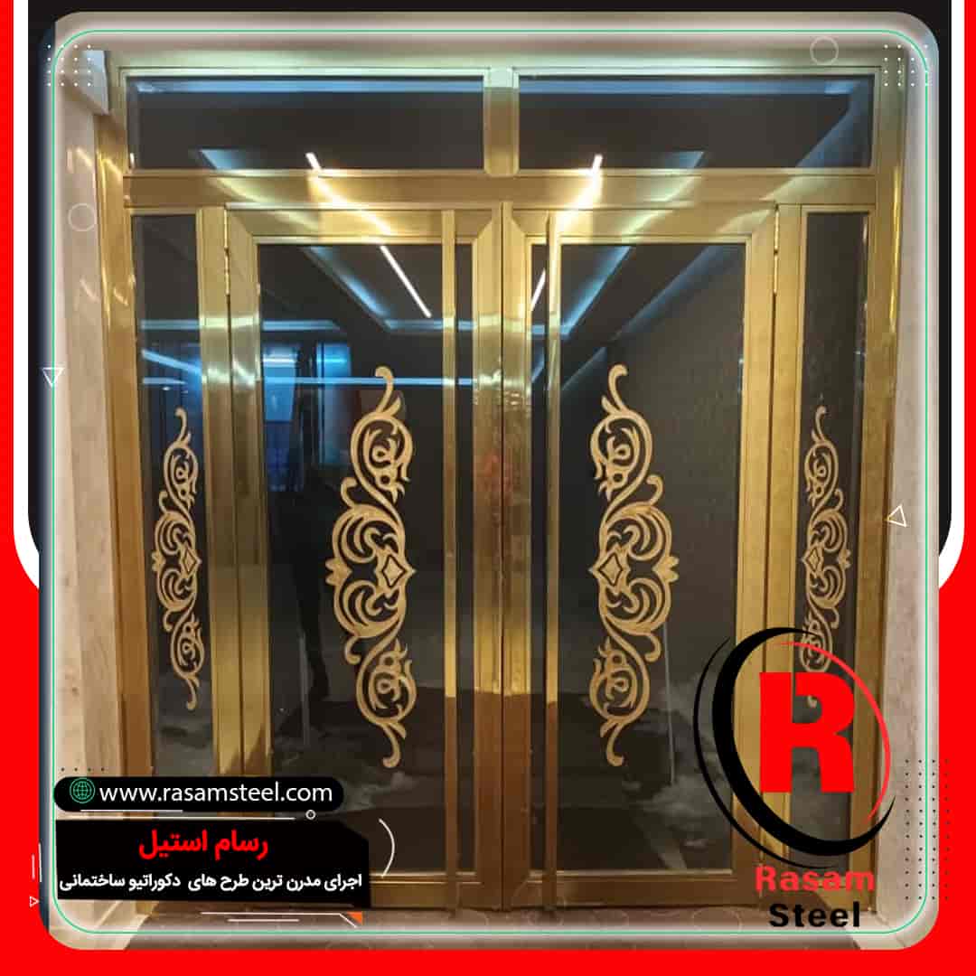 اجرای درب استیل هتل