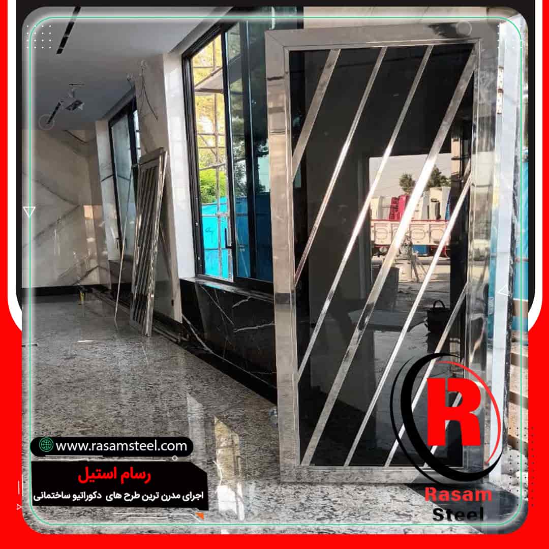 جزئیات درب استیل پروژه اسلامشهر