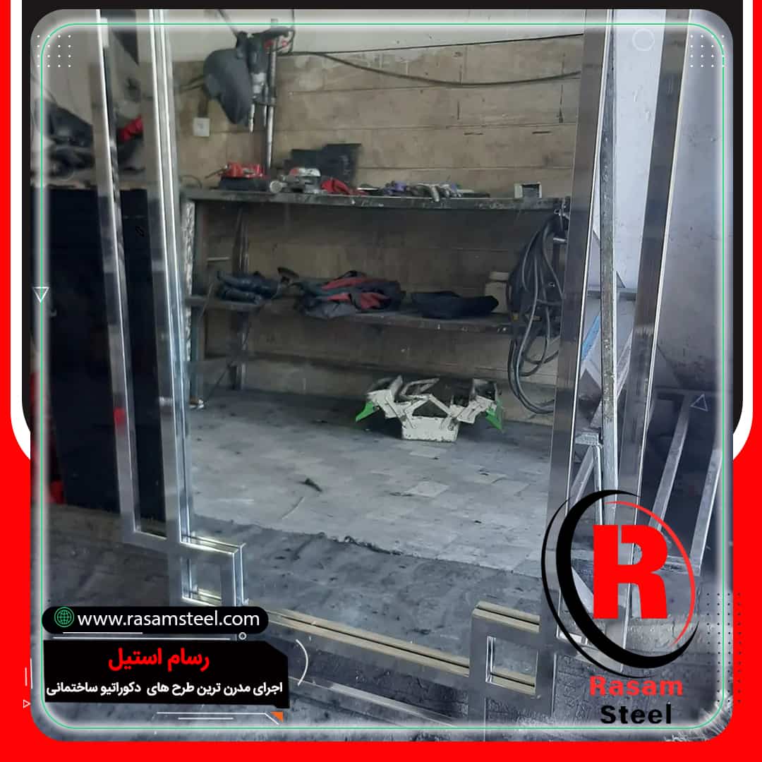 اجرای آینه های مدرن و دکوراتیو